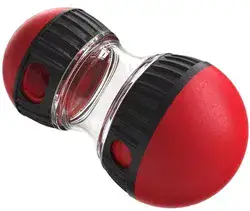 כדור מזון איטי. צבע אדום.