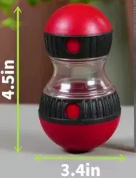 כדור מזון איטי. צבע אדום.