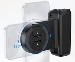 Ulanzi MA35 ידית מצלמת טלפון MagSafe Bluetooth סמארטפון צילום אנכי ואופקי עם שלט