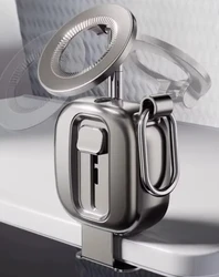 תושבת טלפון ניידת מתקפלת רב תכליתית / מעמד טריפוד לנסיעות. מסתובבת 360 °