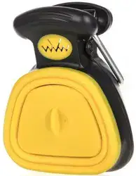 מתקן לשקיות הגללים והרמת גללי הכלב.