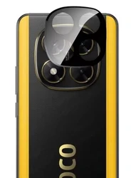 מגן עדשת מצלמה זכוכית מעוקלת עבור 5G POCO X 7