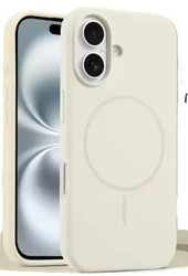 מגן כיסוי נוזלי מסיליקון מגנטי לאייפון 16, 16 PLUS, 17