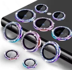 טבעת עדשת מצלמה עבור Samsung S25Ultra S24Ultra S22