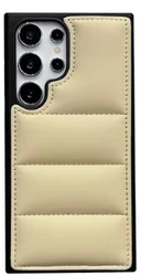 מגן טלפון עבור Samsung Galaxy S22 S23 S24 Ultra רך במגע בד מלא כותנה מוגן