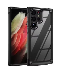מגן שקוף מוגן בפני זעזועים ל-Samsung S23 Ultra S22 S21 Plus S20FE A14 A54 A32 A52 A53 A73 5G