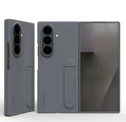 כיסוי טלפון קשיח מתקפל עם תמיכה חושית ל-Samsung Galaxy Z Fold 7 5G, מגן נגד נפילות ובעל עמידות בפני זעזועים