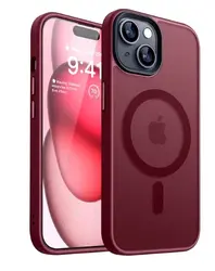 כיסוי טלפון סיליקון רך Magsafa. מתאים לסדרת iphone 13,14,15,16 PRO, 16 PRO MAX.